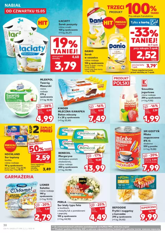 Kaufland - gazetka promocyjna Oferta Kaufland od czwartku 15.05 do środy 21.05 - strona 30