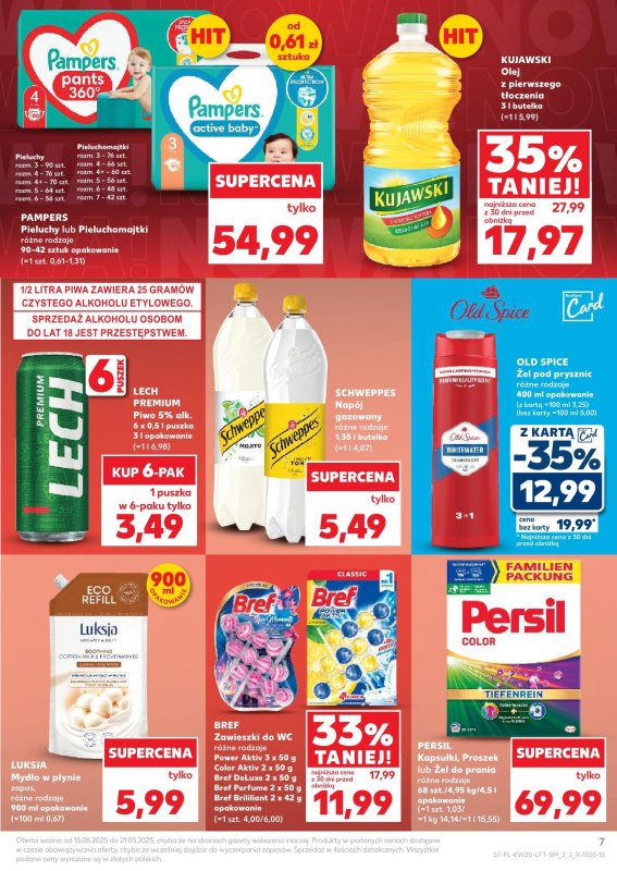 Kaufland - gazetka promocyjna Oferta Kaufland od czwartku 15.05 do środy 21.05 - strona 7