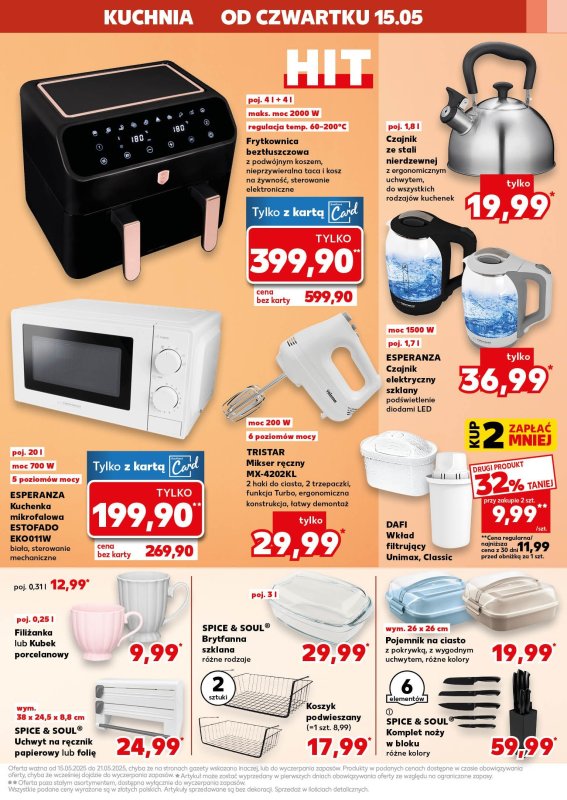 Kaufland - gazetka promocyjna Oferta Kaufland - Non Food od czwartku 15.05 do środy 21.05 - strona 9