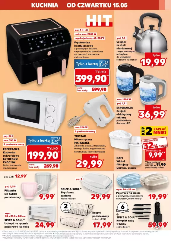Kaufland - gazetka promocyjna Oferta Kaufland - Non Food od czwartku 15.05 do środy 21.05 - strona 9