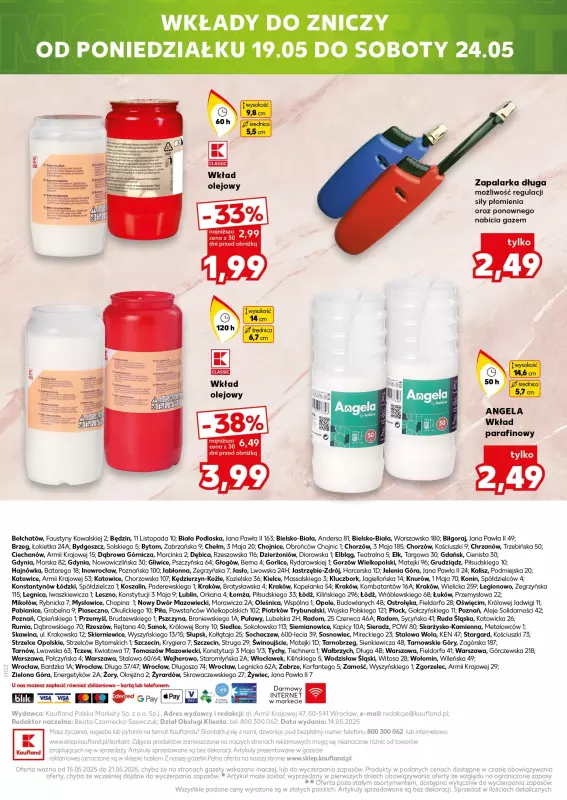 Kaufland - gazetka promocyjna Oferta Kaufland - Non Food od czwartku 15.05 do środy 21.05 - strona 26