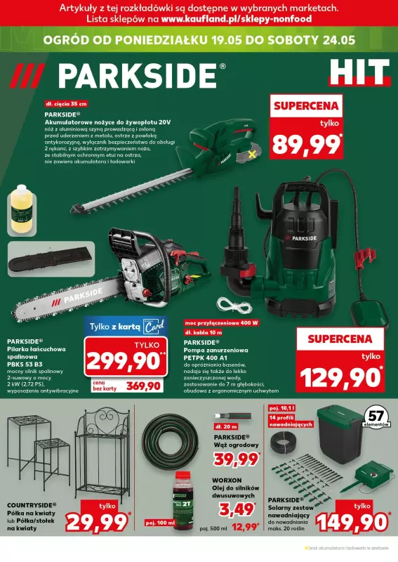 Kaufland - gazetka promocyjna Oferta Kaufland - Non Food od czwartku 15.05 do środy 21.05 - strona 18