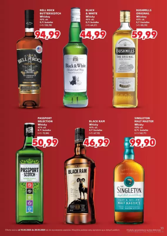 Kaufland - gazetka promocyjna Barek Kauflandu  do środy 28.05 - strona 13