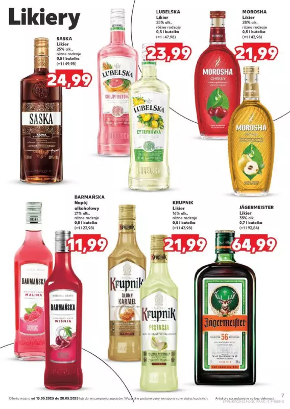 Kaufland - gazetka promocyjna Barek Kauflandu  do środy 28.05 - strona 7