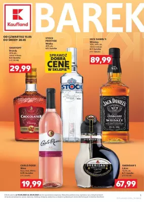 Kaufland - gazetka promocyjna Barek Kauflandu  do środy 28.05