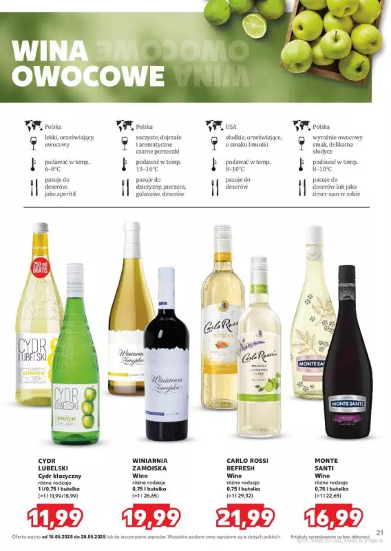 Kaufland - gazetka promocyjna Barek Kauflandu  do środy 28.05 - strona 21