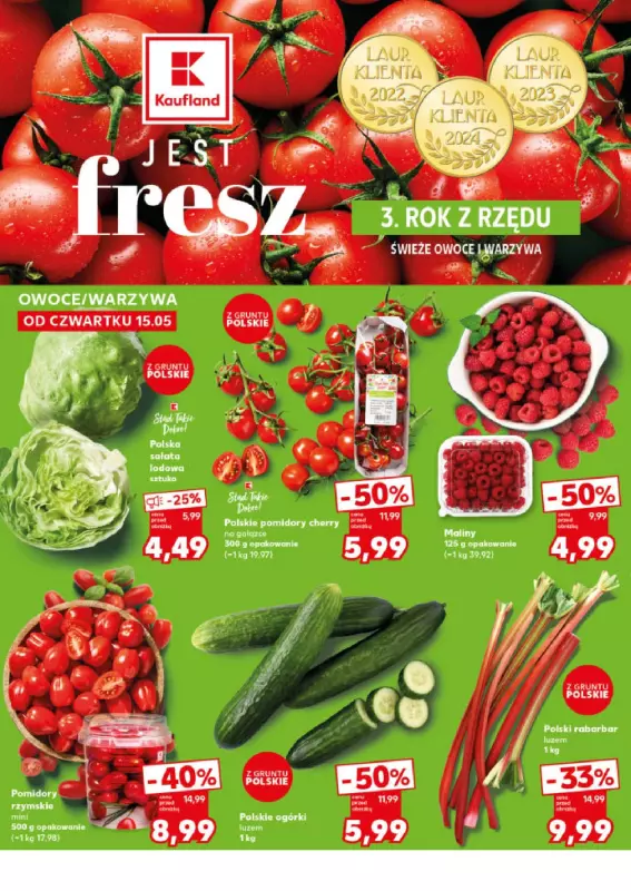 Kaufland - gazetka promocyjna Mocny Start od poniedziałku 19.05 do środy 21.05 - strona 12