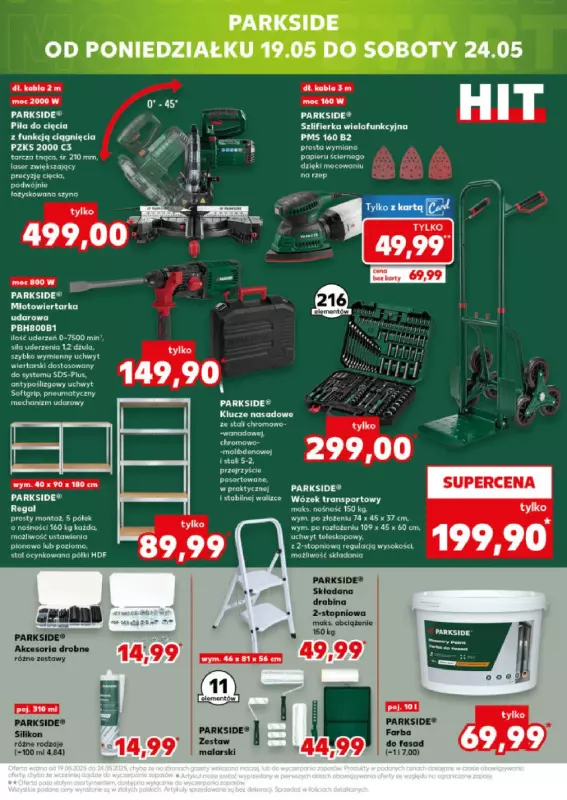 Kaufland - gazetka promocyjna Mocny Start od poniedziałku 19.05 do środy 21.05 - strona 23