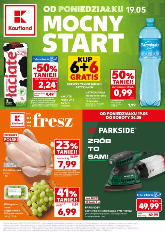 Kaufland - gazetka promocyjna Mocny Start  