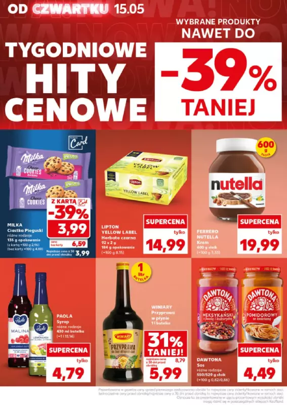 Kaufland - gazetka promocyjna Mocny Start od poniedziałku 19.05 do środy 21.05 - strona 8