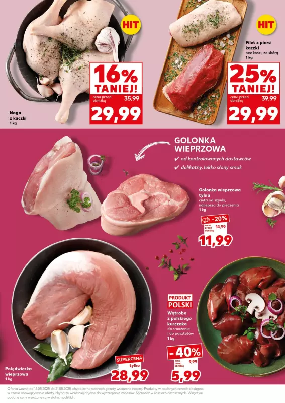Kaufland - gazetka promocyjna Oferta Kaufland - SUPER SOBOTA od soboty 17.05 do soboty 17.05 - strona 9