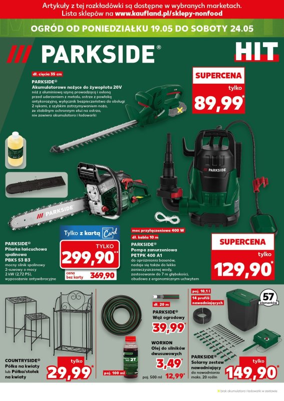 Kaufland - gazetka promocyjna Oferta Kaufland - Non Food od czwartku 15.05 do środy 21.05 - strona 18