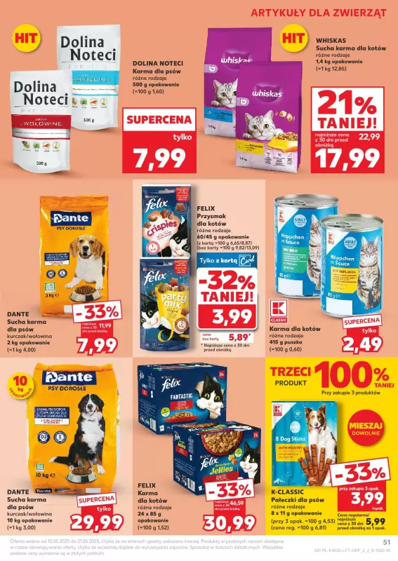 Kaufland - gazetka promocyjna Oferta Kaufland od czwartku 15.05 do środy 21.05 - strona 51