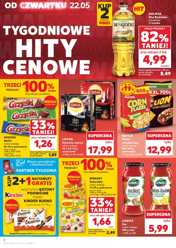 Kaufland - gazetka promocyjna Oferta Kaufland od czwartku 22.05 do środy 28.05 - strona 8