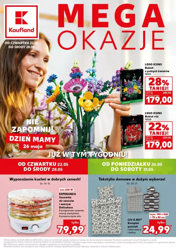Kaufland - gazetka promocyjna Oferta Kaufland - Non Food od czwartku 22.05 do środy 28.05