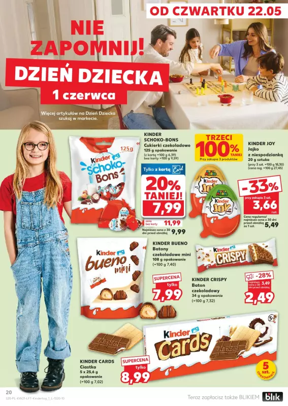 Kaufland - gazetka promocyjna Oferta Kaufland od czwartku 22.05 do środy 28.05 - strona 20