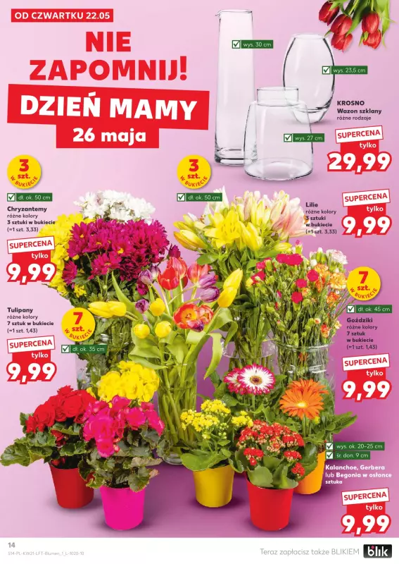 Kaufland - gazetka promocyjna Oferta Kaufland od czwartku 22.05 do środy 28.05 - strona 14