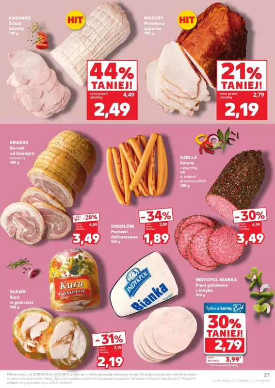 Kaufland - gazetka promocyjna Oferta Kaufland od czwartku 22.05 do środy 28.05 - strona 27