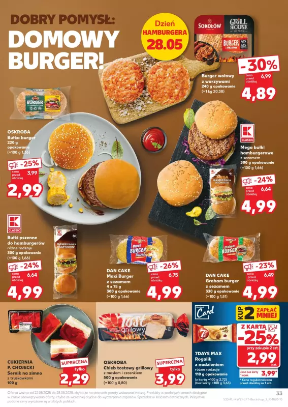 Kaufland - gazetka promocyjna Oferta Kaufland od czwartku 22.05 do środy 28.05 - strona 33