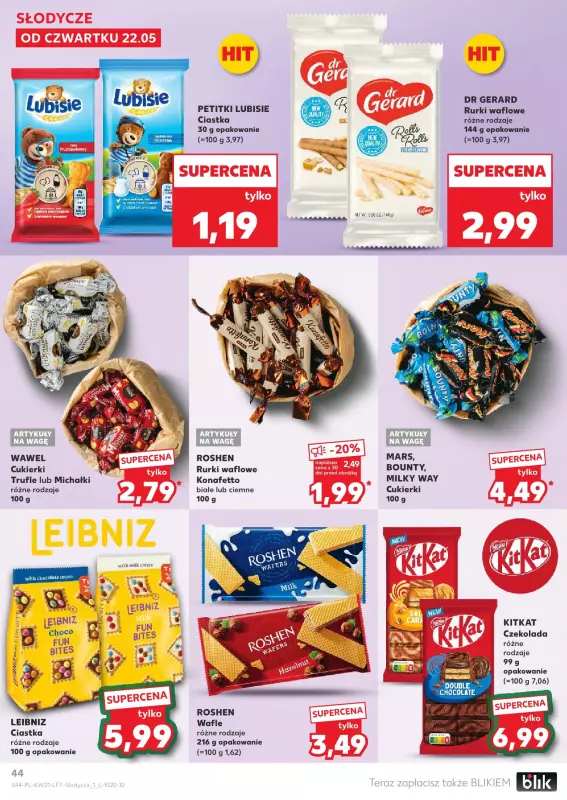 Kaufland - gazetka promocyjna Oferta Kaufland od czwartku 22.05 do środy 28.05 - strona 44