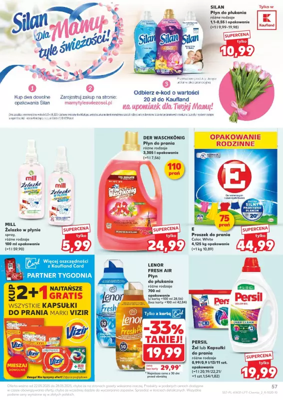 Kaufland - gazetka promocyjna Oferta Kaufland od czwartku 22.05 do środy 28.05 - strona 57