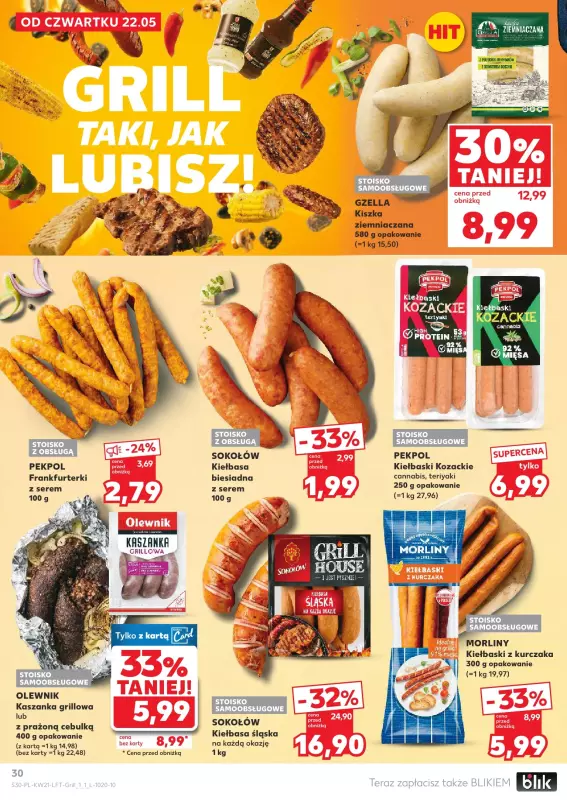 Kaufland - gazetka promocyjna Oferta Kaufland od czwartku 22.05 do środy 28.05 - strona 30