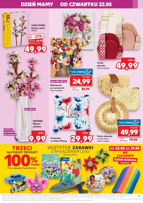 Kaufland - gazetka promocyjna Oferta Kaufland od czwartku 22.05 do środy 28.05 - strona 19