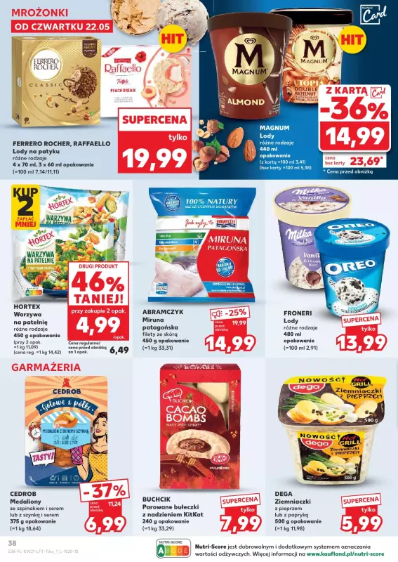Kaufland - gazetka promocyjna Oferta Kaufland od czwartku 22.05 do środy 28.05 - strona 38
