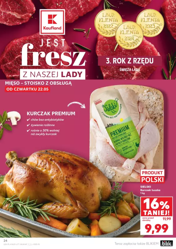 Kaufland - gazetka promocyjna Oferta Kaufland od czwartku 22.05 do środy 28.05 - strona 24