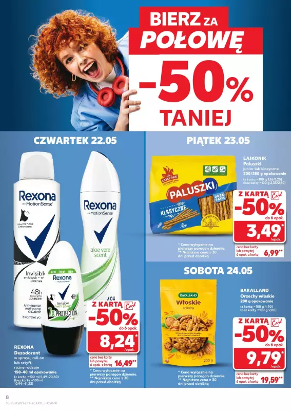 Kaufland - gazetka promocyjna Oferta Kaufland od czwartku 22.05 do środy 28.05 - strona 8