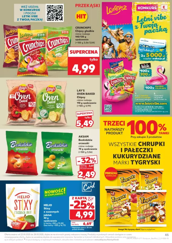 Kaufland - gazetka promocyjna Oferta Kaufland od czwartku 22.05 do środy 28.05 - strona 45