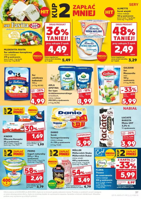 Kaufland - gazetka promocyjna Oferta Kaufland od czwartku 22.05 do środy 28.05 - strona 37