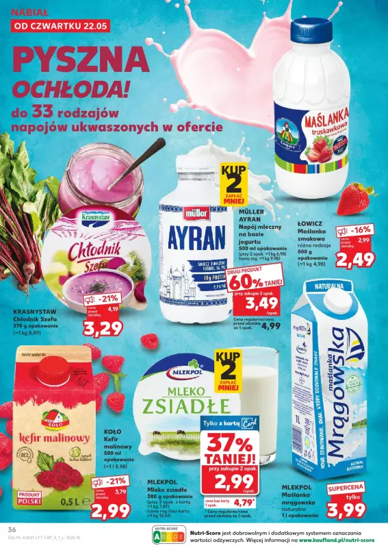 Kaufland - gazetka promocyjna Oferta Kaufland od czwartku 22.05 do środy 28.05 - strona 36