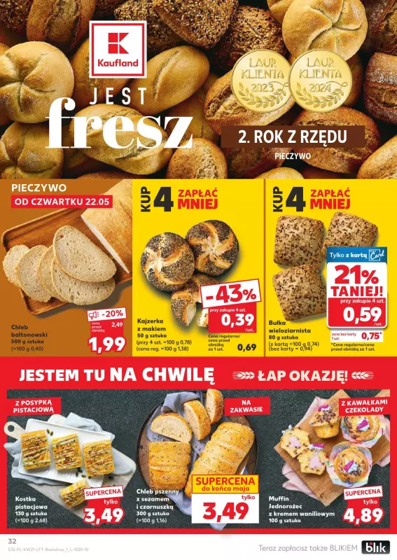 Kaufland - gazetka promocyjna Oferta Kaufland od czwartku 22.05 do środy 28.05 - strona 32
