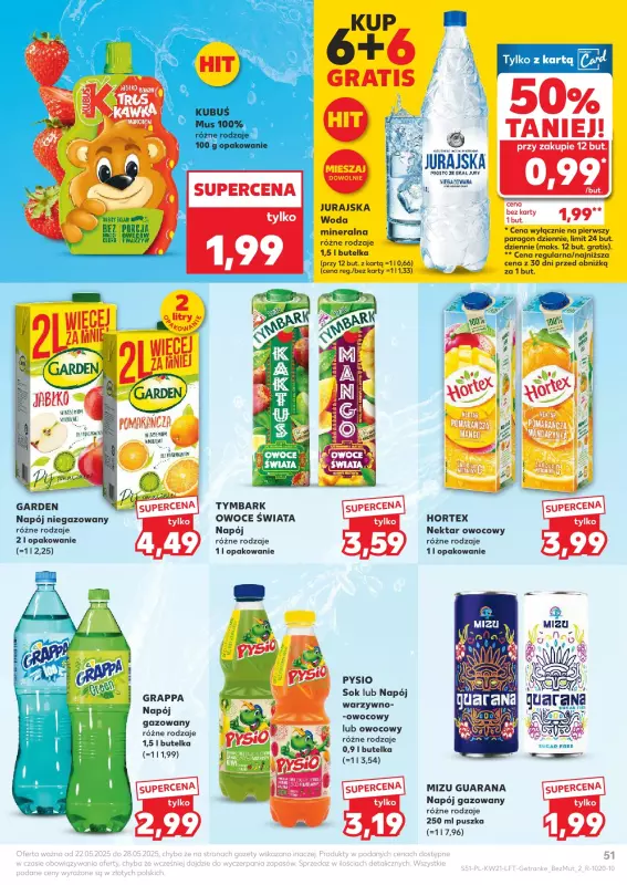 Kaufland - gazetka promocyjna Oferta Kaufland od czwartku 22.05 do środy 28.05 - strona 51