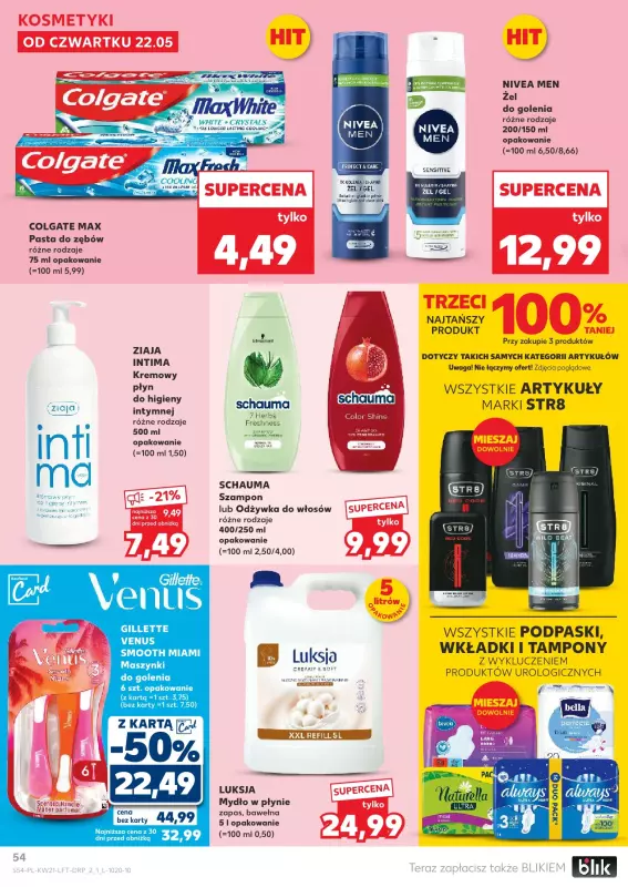 Kaufland - gazetka promocyjna Oferta Kaufland od czwartku 22.05 do środy 28.05 - strona 54