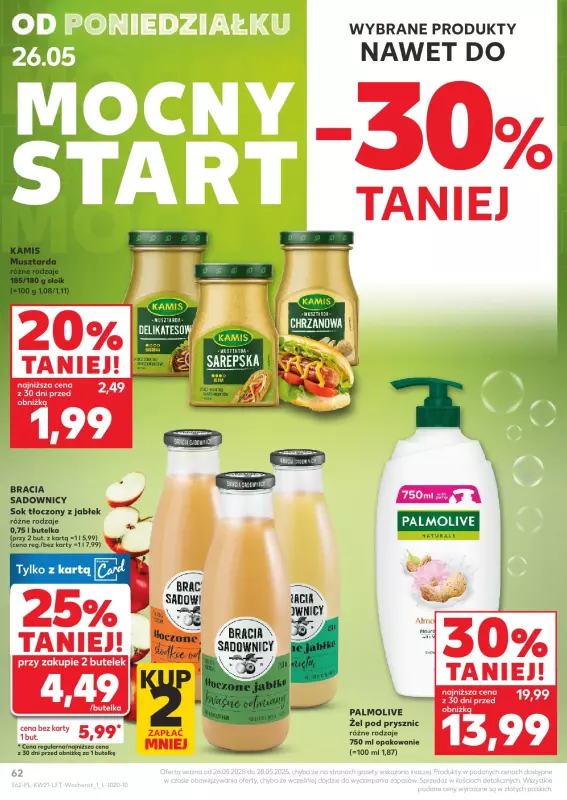 Kaufland - gazetka promocyjna Oferta Kaufland od czwartku 22.05 do środy 28.05 - strona 62