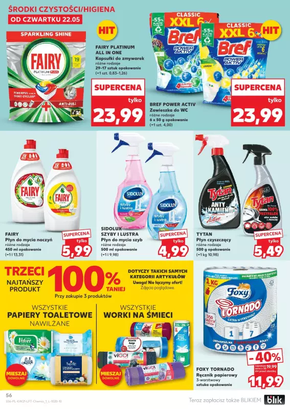 Kaufland - gazetka promocyjna Oferta Kaufland od czwartku 22.05 do środy 28.05 - strona 56
