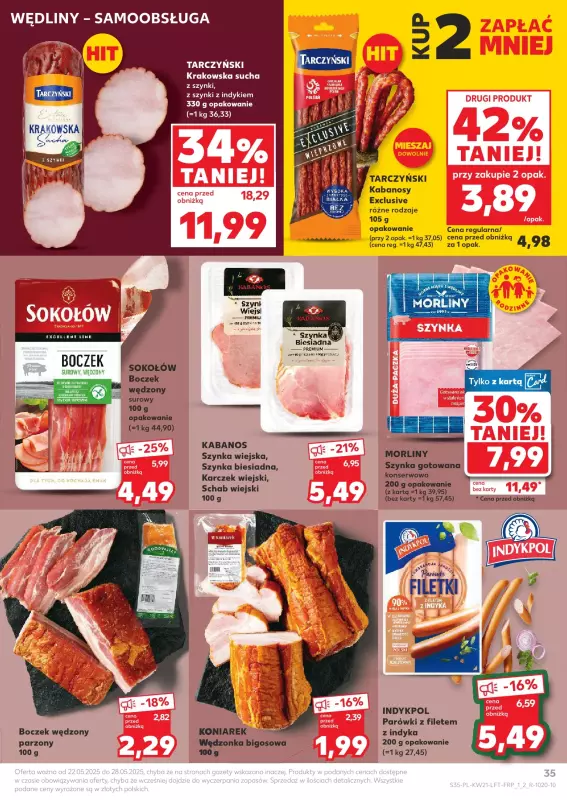 Kaufland - gazetka promocyjna Oferta Kaufland od czwartku 22.05 do środy 28.05 - strona 35
