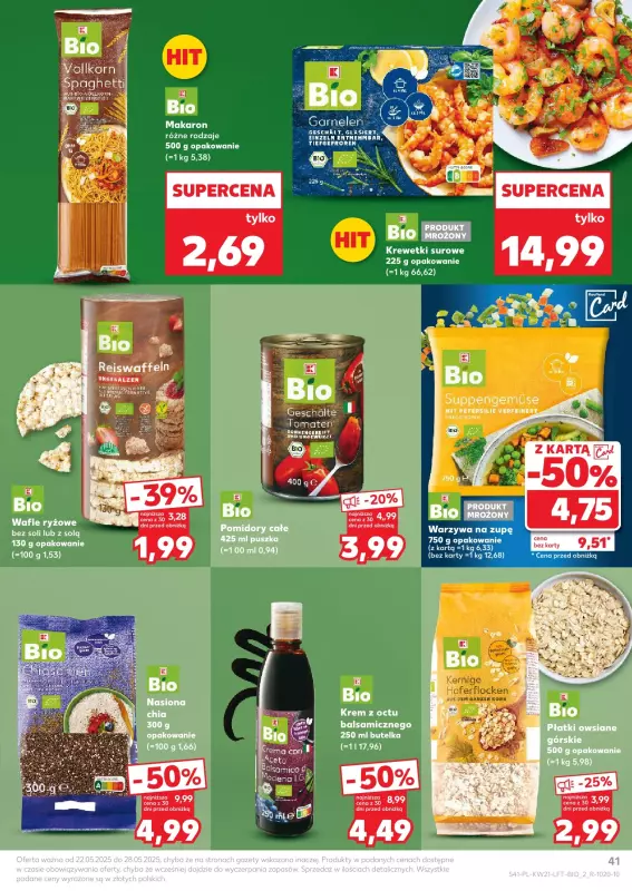 Kaufland - gazetka promocyjna Oferta Kaufland od czwartku 22.05 do środy 28.05 - strona 41