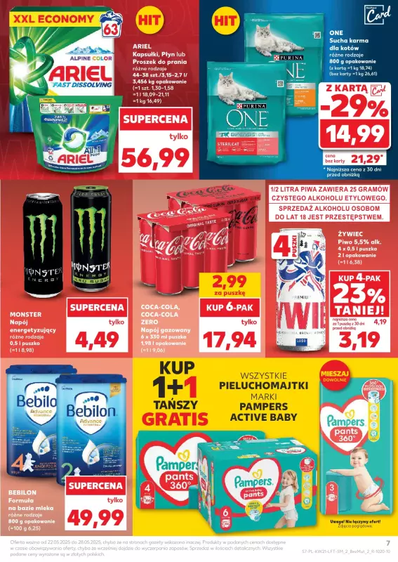 Kaufland - gazetka promocyjna Oferta Kaufland od czwartku 22.05 do środy 28.05 - strona 7