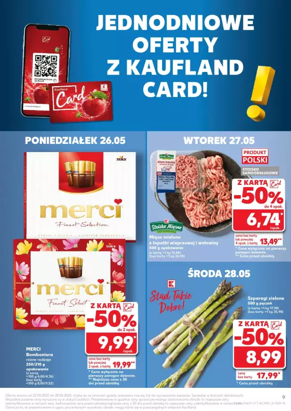 Kaufland - gazetka promocyjna Oferta Kaufland od czwartku 22.05 do środy 28.05 - strona 9