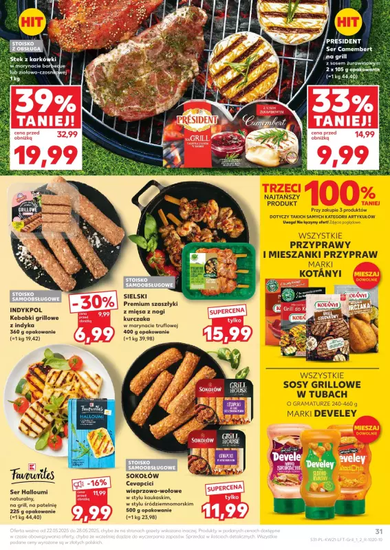 Kaufland - gazetka promocyjna Oferta Kaufland od czwartku 22.05 do środy 28.05 - strona 31