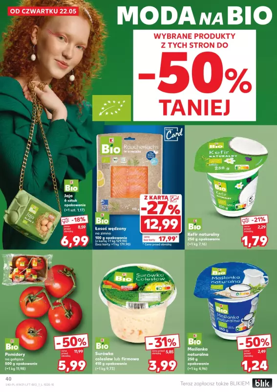 Kaufland - gazetka promocyjna Oferta Kaufland od czwartku 22.05 do środy 28.05 - strona 40