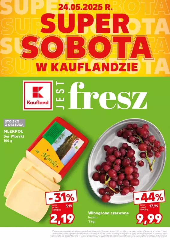 Kaufland - gazetka promocyjna Oferta Kaufland - SUPER SOBOTA   - strona 2