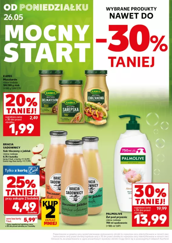Kaufland - gazetka promocyjna Mocny Start od poniedziałku 26.05 do środy 28.05 - strona 4