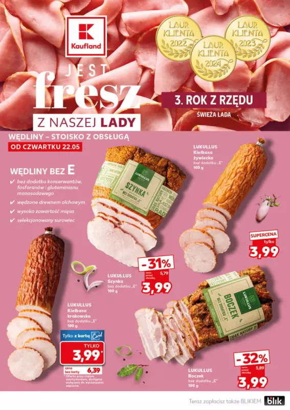 Kaufland - gazetka promocyjna Mocny Start od poniedziałku 26.05 do środy 28.05 - strona 22
