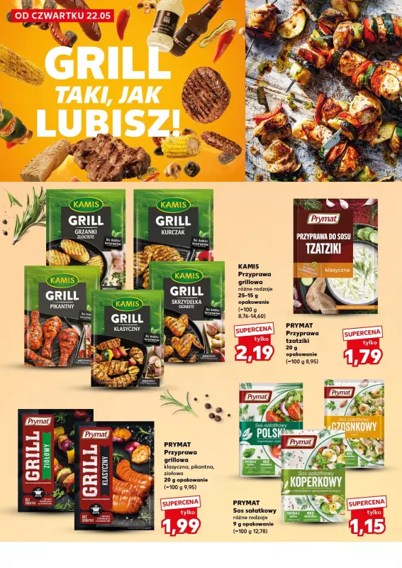 Kaufland - gazetka promocyjna Oferta Kaufland - Grill taki, jak lubisz! od czwartku 22.05 do środy 28.05 - strona 10