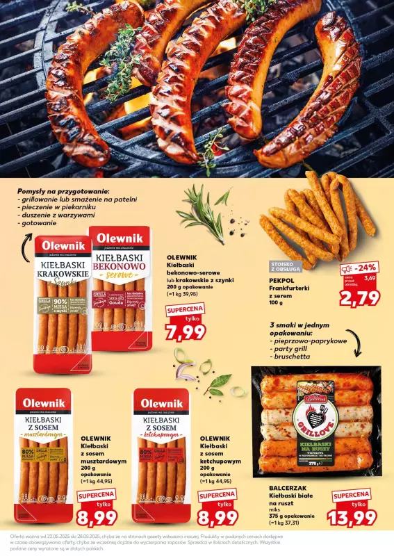 Kaufland - gazetka promocyjna Oferta Kaufland - Grill taki, jak lubisz! od czwartku 22.05 do środy 28.05 - strona 5