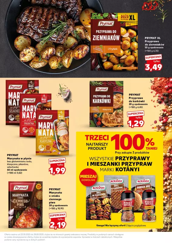 Kaufland - gazetka promocyjna Oferta Kaufland - Grill taki, jak lubisz! od czwartku 22.05 do środy 28.05 - strona 11